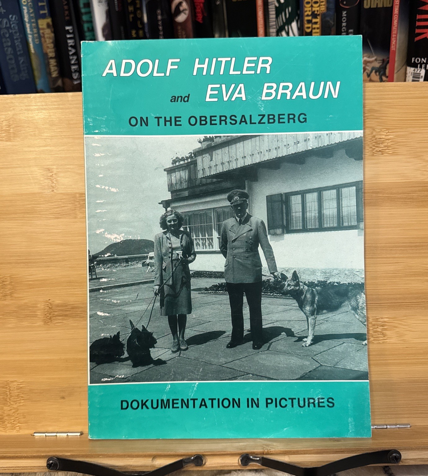 Adolf Hitler and Eva Braun on the Obersalzberg – Rare Historical Photo Book