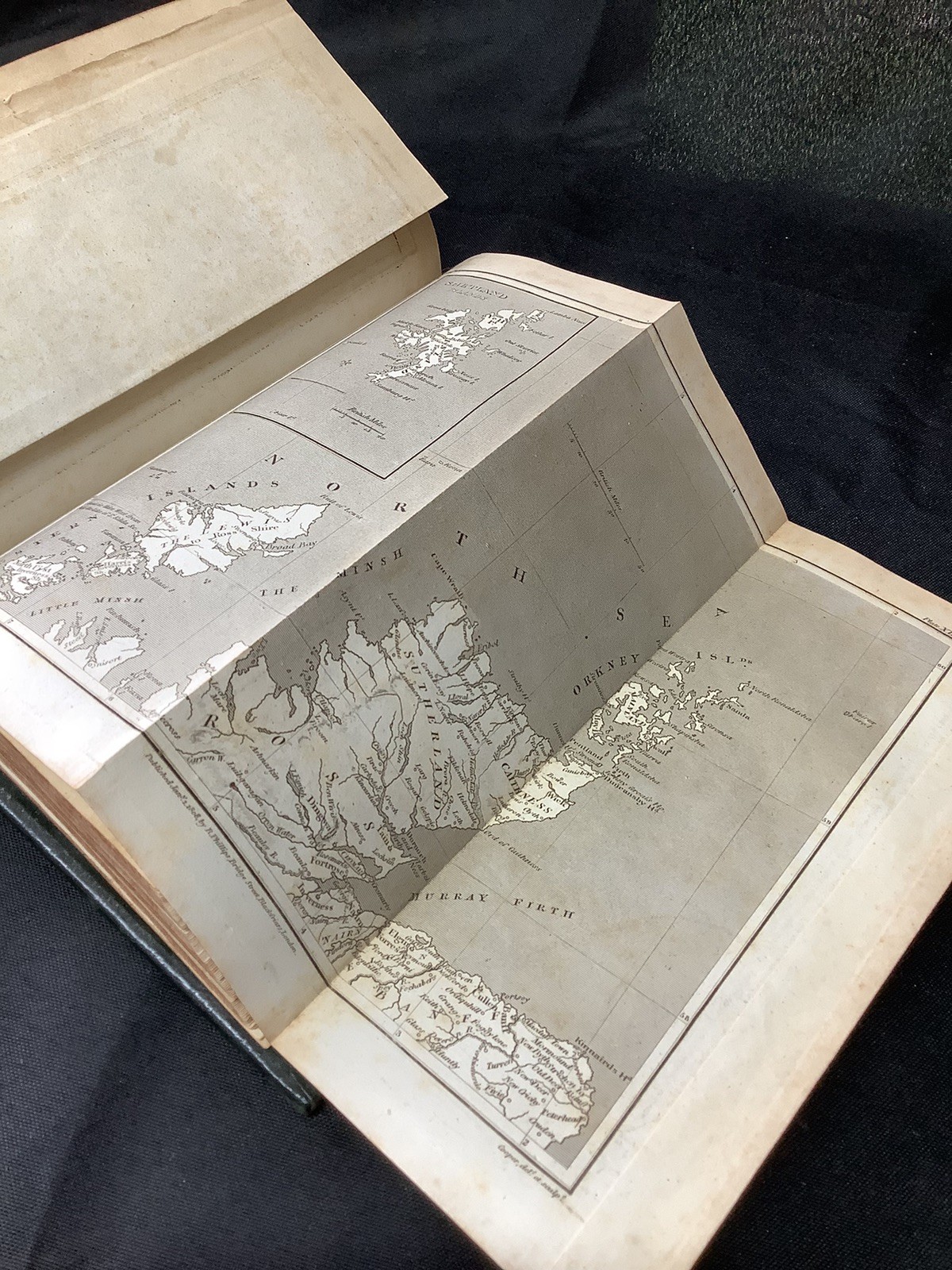 1808 46 Maps Topographical Dictionary Of United Kingdom By Capper HB