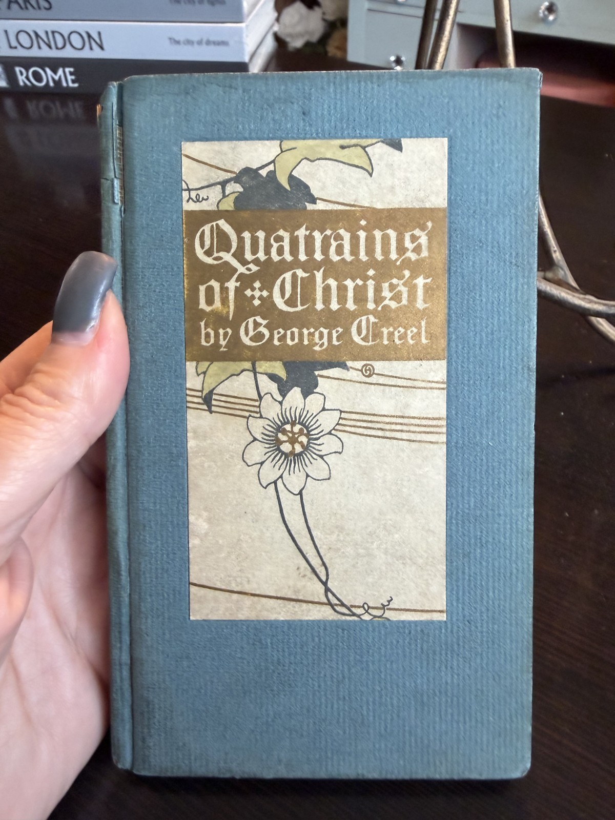 Quatrains of Christ 1908 George Creel Julian Hawthorne Paul Elder Rare Book
