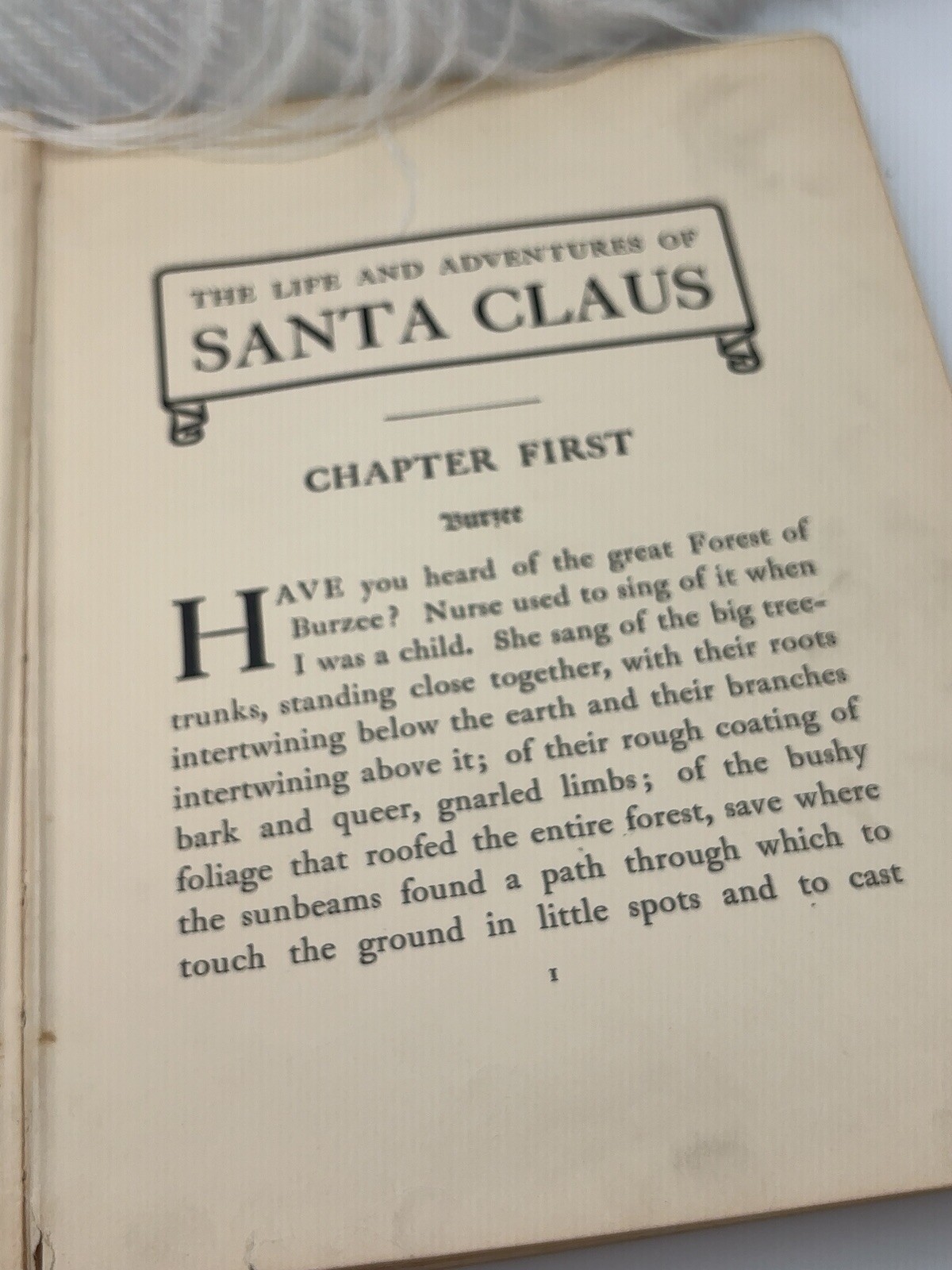 The Life and Adventures of Santa Claus L Frank Baum Mary Clark 1st Ed 1902 RARE
