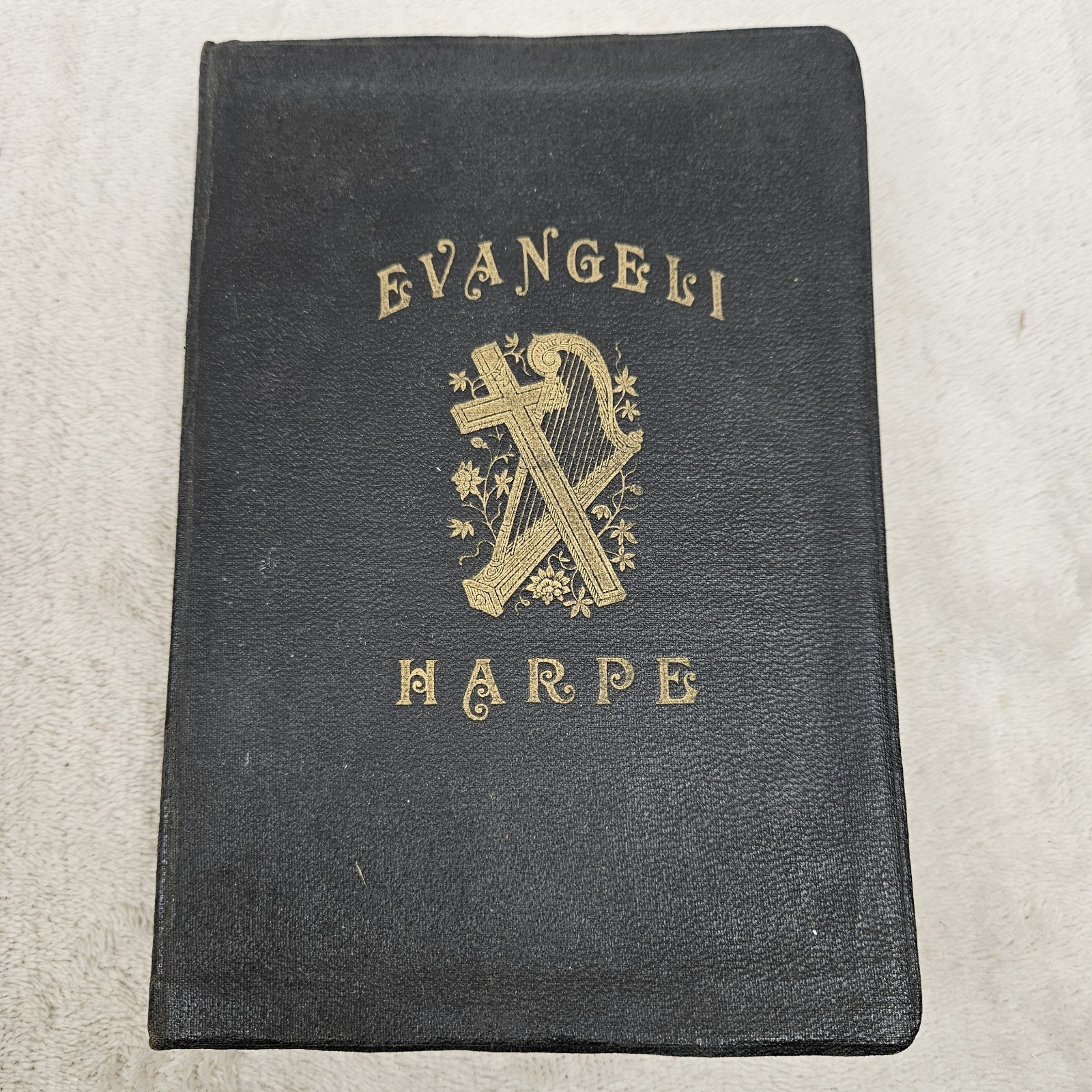 Evangeli Harpe Gospel Harp Danish Language Hymnal 1905 3rd Edition Evangelisten