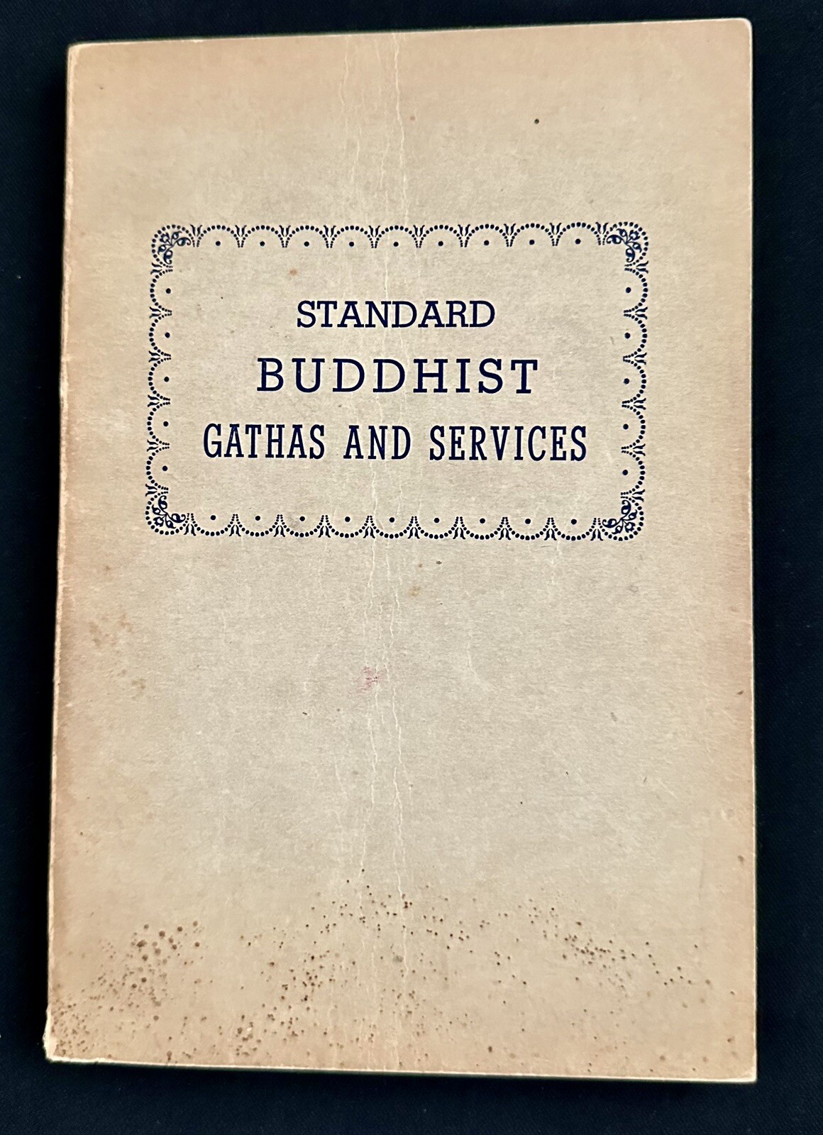 1939 Buddhist Gathas & Services Kyoto JAPANESE ENGLISH Liturgical Book PB