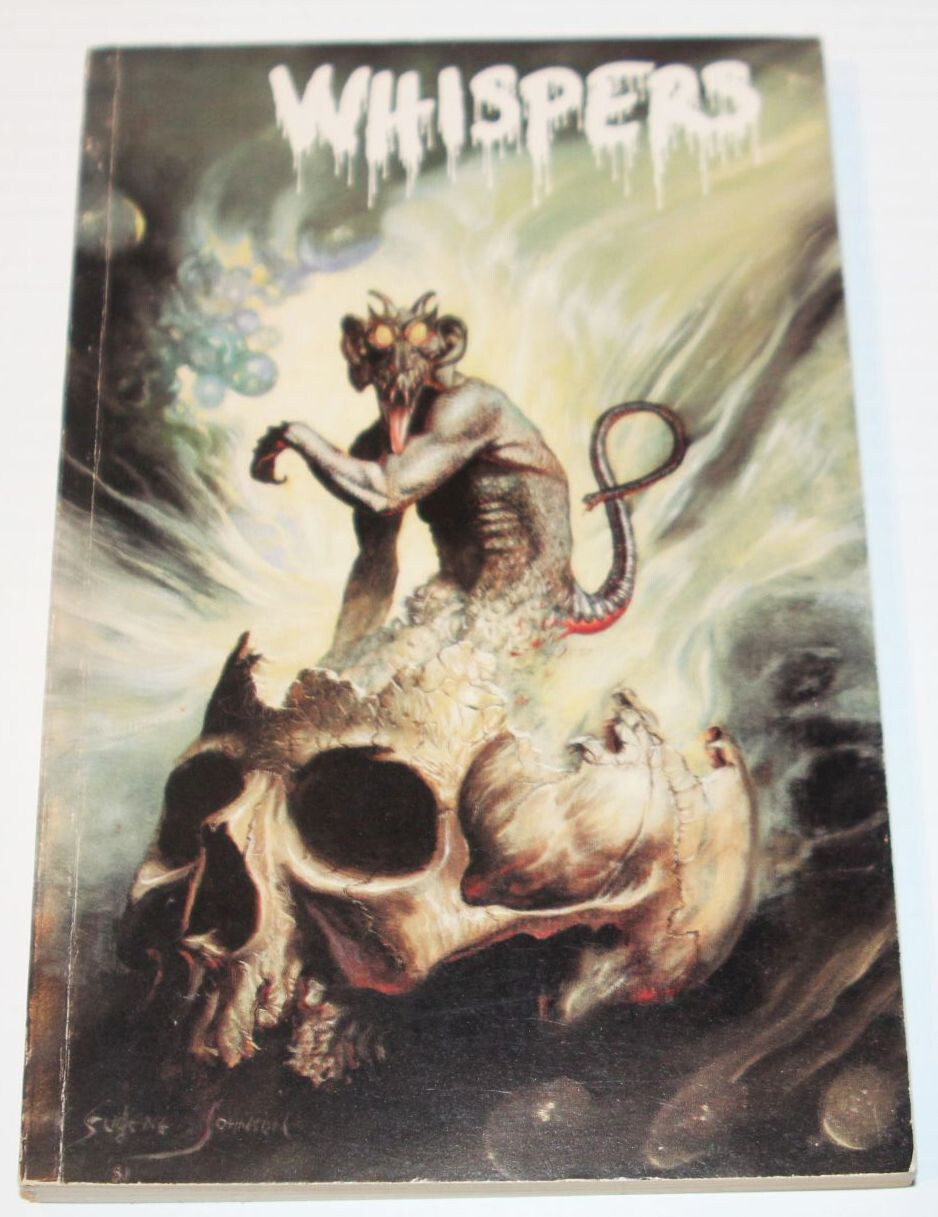 Whispers Vol 5 #3-4 1983 Vintage Horror Sci Fi Fanzine – Eugene Johnson Cover