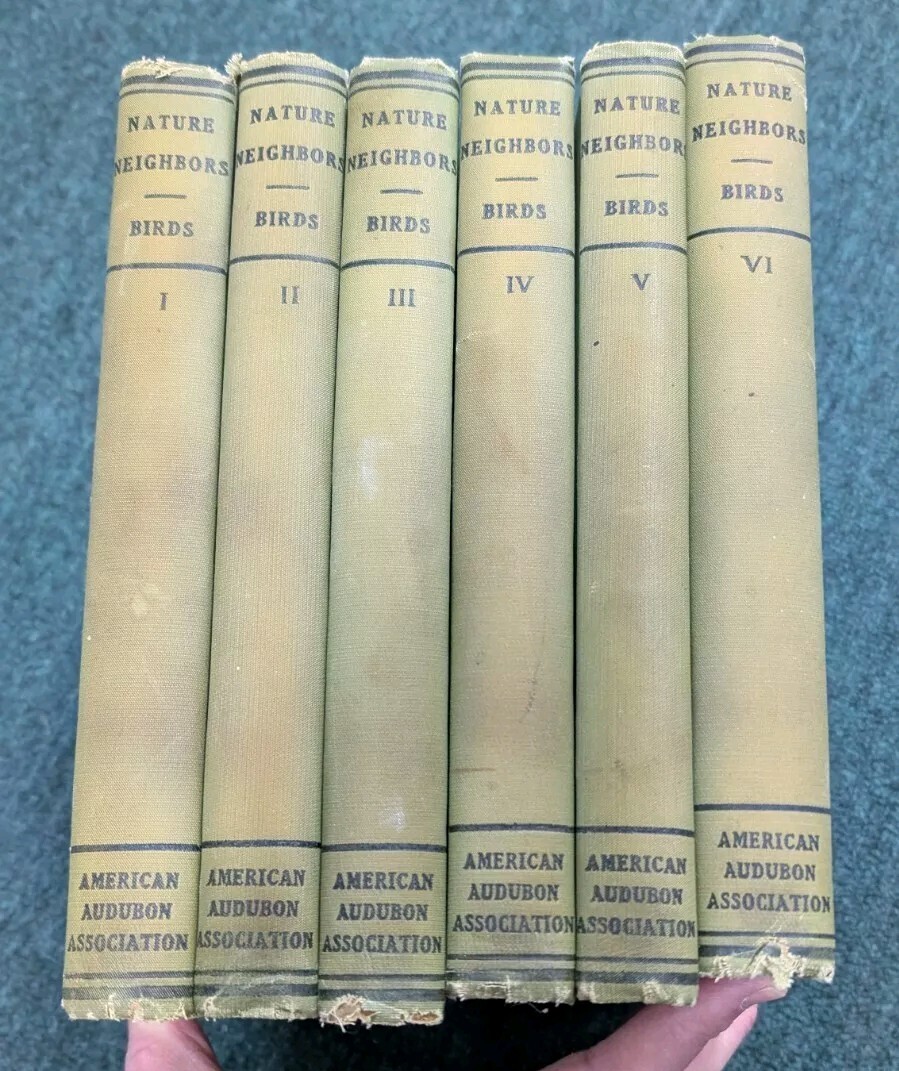 Nature Neighbors Embracing Birds Plants Animals Minerals Volumes 1-6 1914