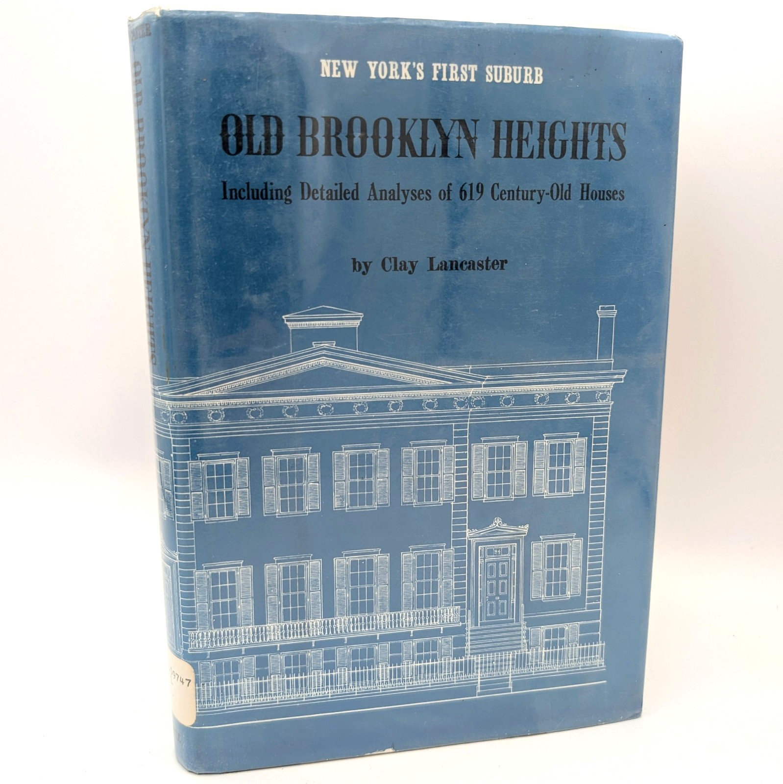 Old Brooklyn Heights Clay Lancaster Architecture NY Historic Houses Reference