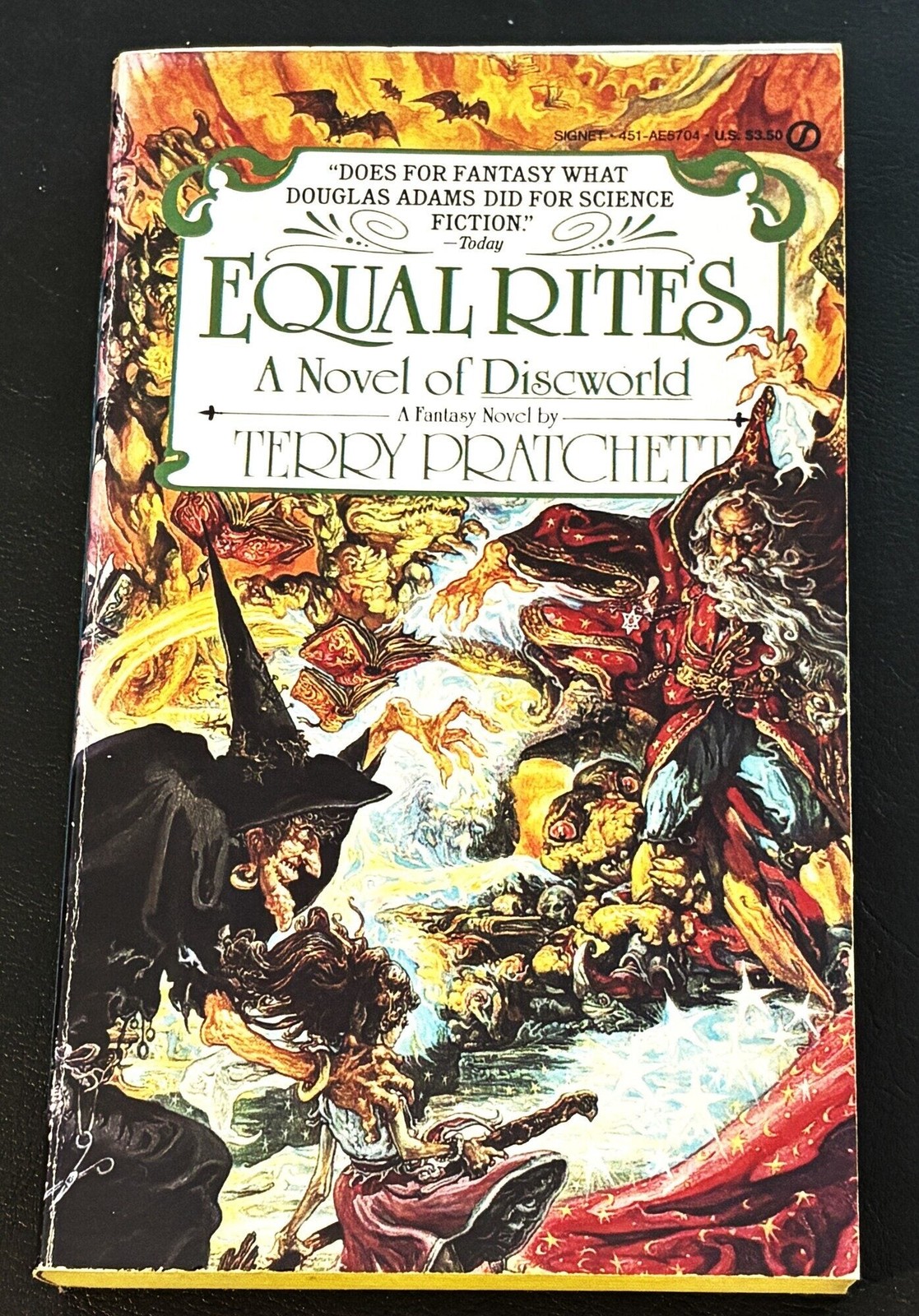 Terry Pratchett / EQUAL RITES 1988