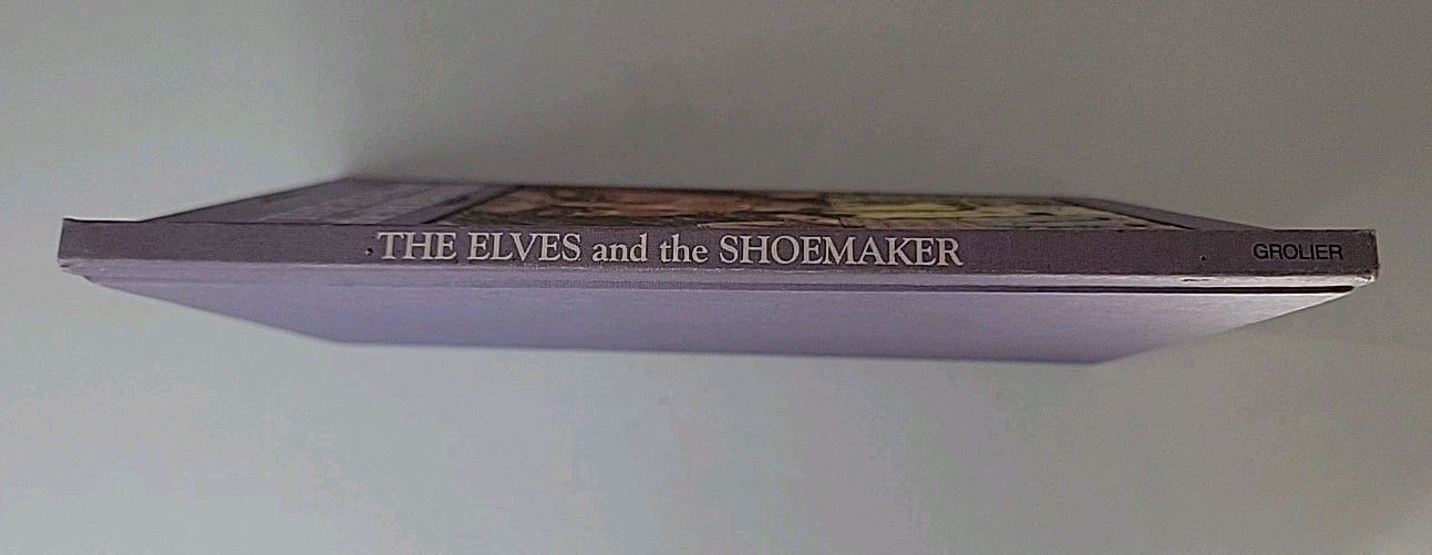 Vtg 1982 The Elves And The Shoemaker, A Fairy Tale Classic Grolier Enterprises