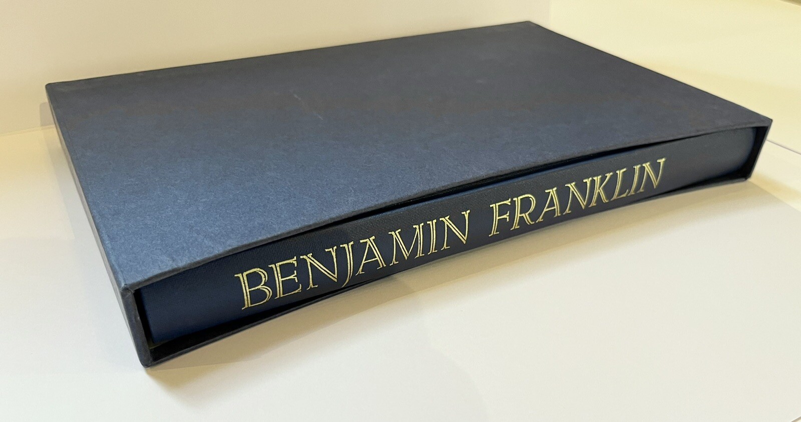 FOLIO SOCIETY: Benjamin Franklin: His Life as he Wrote it – 1989 Edition