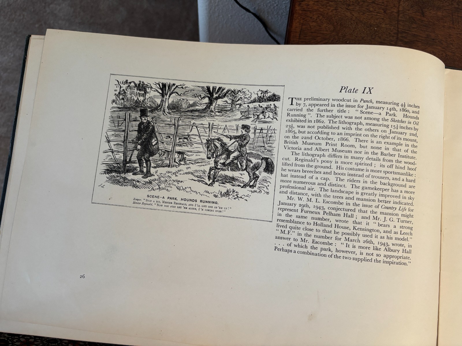 The Noble Science John Leech 1817-64 in the Hunting Field 1948 By T. Bodkin book