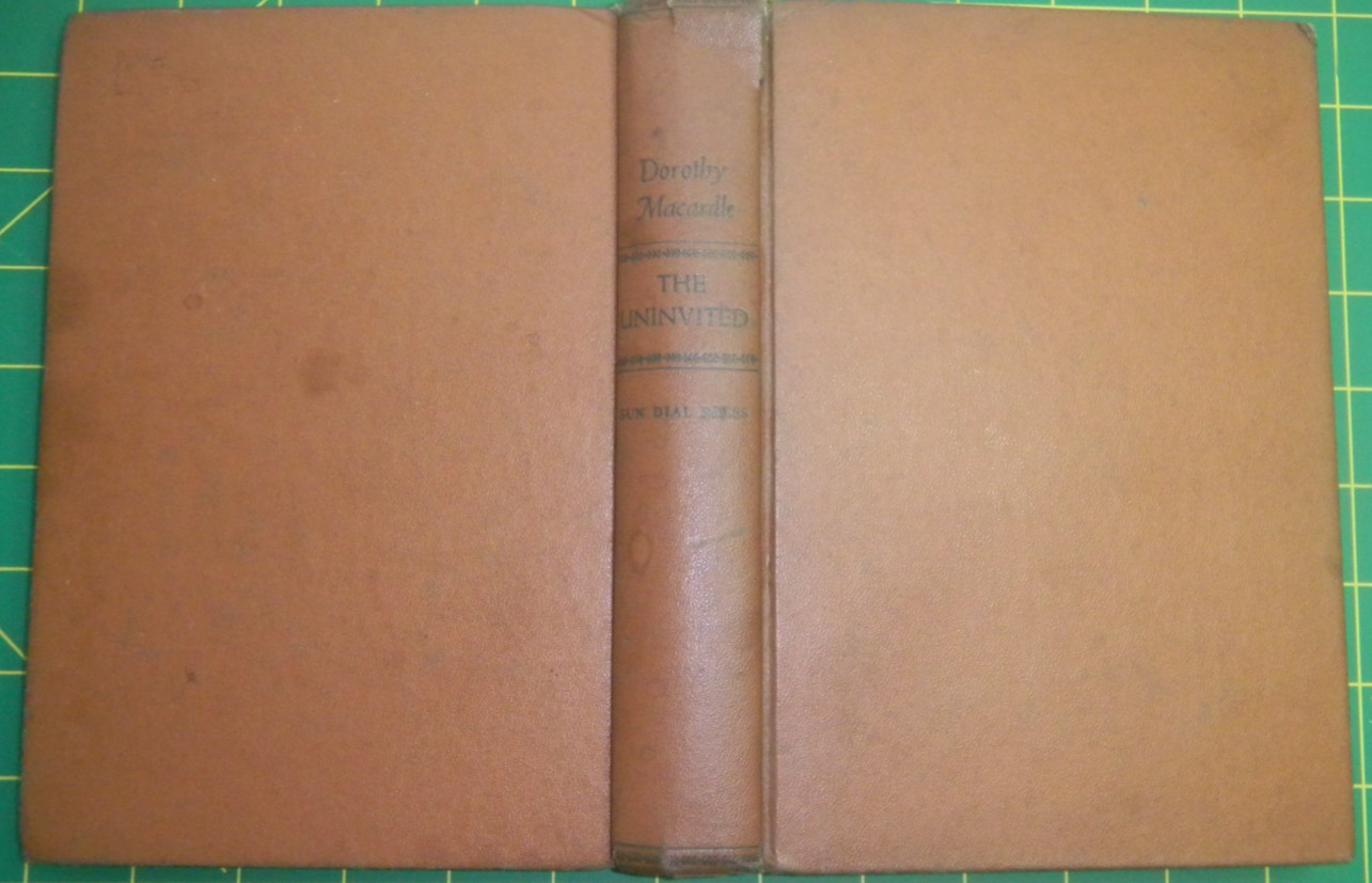 Dorothy Macardle The Uninvited 1944 Sun Dial Press Supernatural Novel