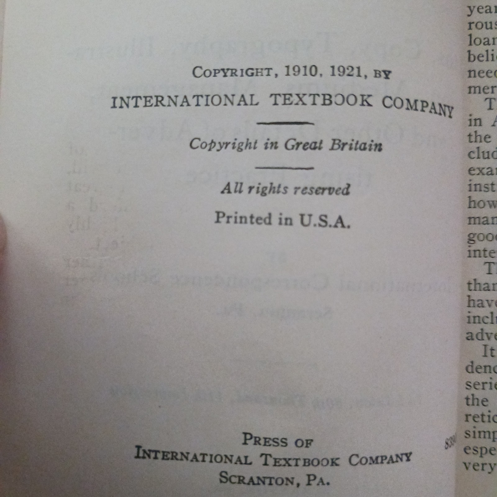 ICS ADVERTISER’S HANDBOOK Rare Vtg. Ads Guidebook Graphic Art Lettering HC 1921