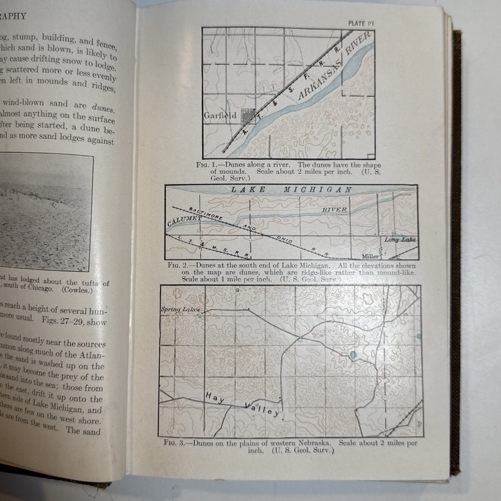 Physiography for High Schools 1909 Textbook Early Geology Physical Geography