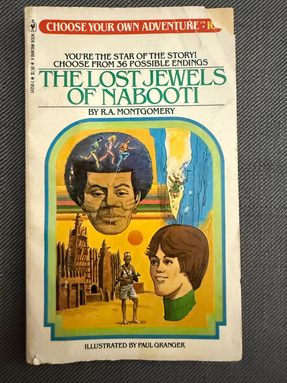 Choose Your Own Adventure #10 Lost Jewels of Nabooti Vintage R.A. Montgomery
