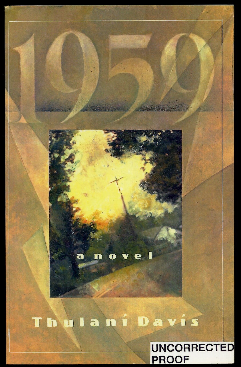 Thulani DAVIS / 1959 Advance Reading Copy 1st 1992
