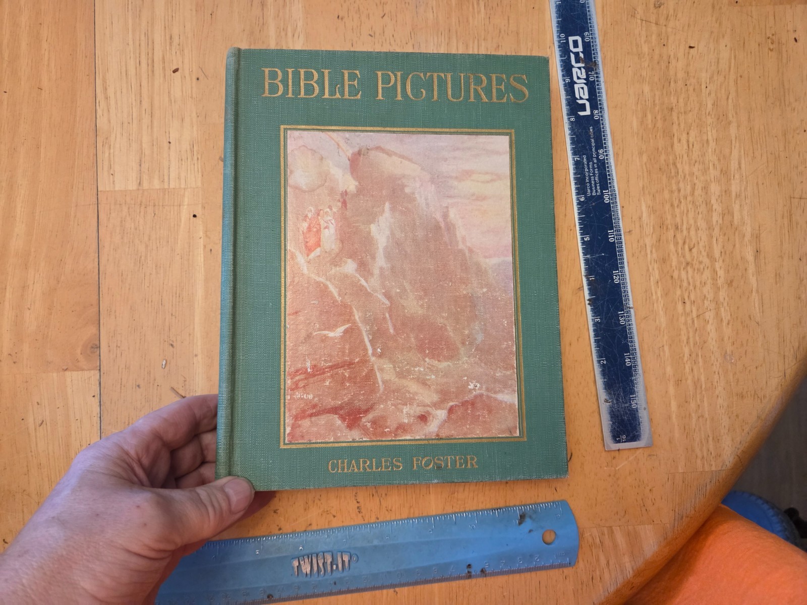 Bible Pictures by Charles Foster – 1914 A. J. Holman Hardcover