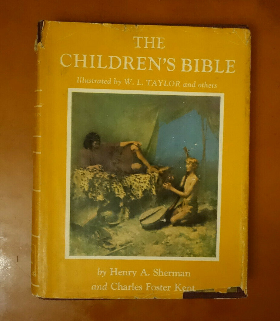 The Children’s Bible by Henry A. Sherman, Charles Foster Kent 1922 1st ed. w/ DJ