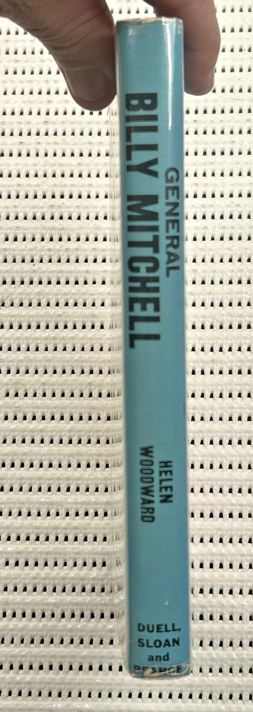 World War I Aviation General Billy Mitchell Biography Hardcover Dust Jacket 181p
