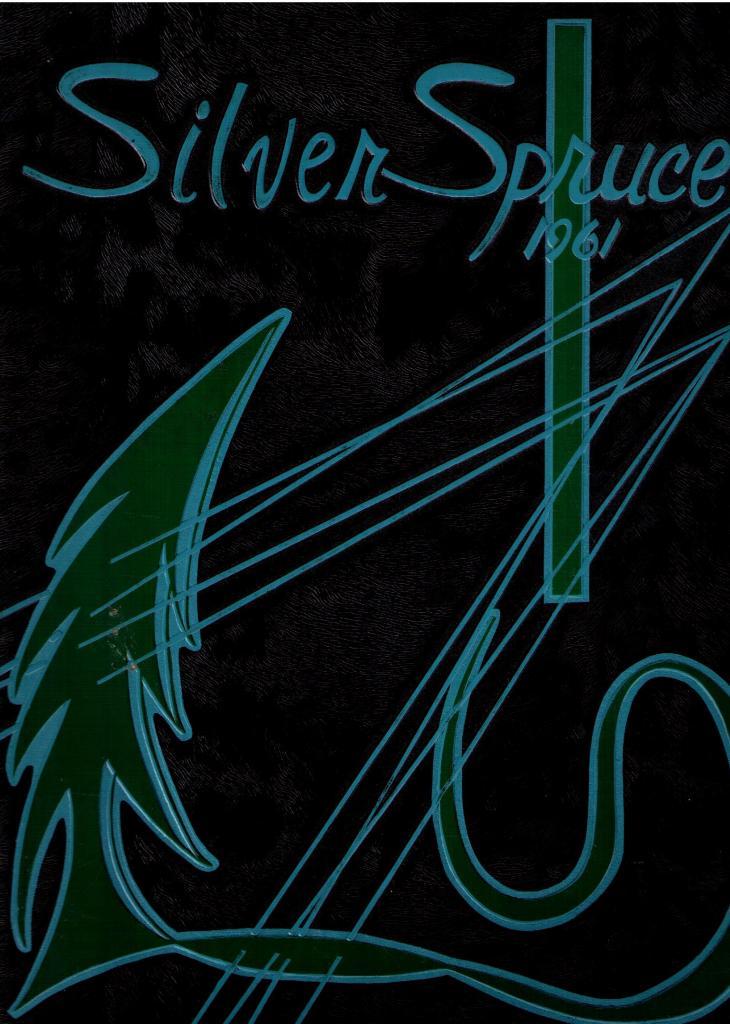 Colorado State University Fort Collins 1961 Silver Spruce Yearbook Annual