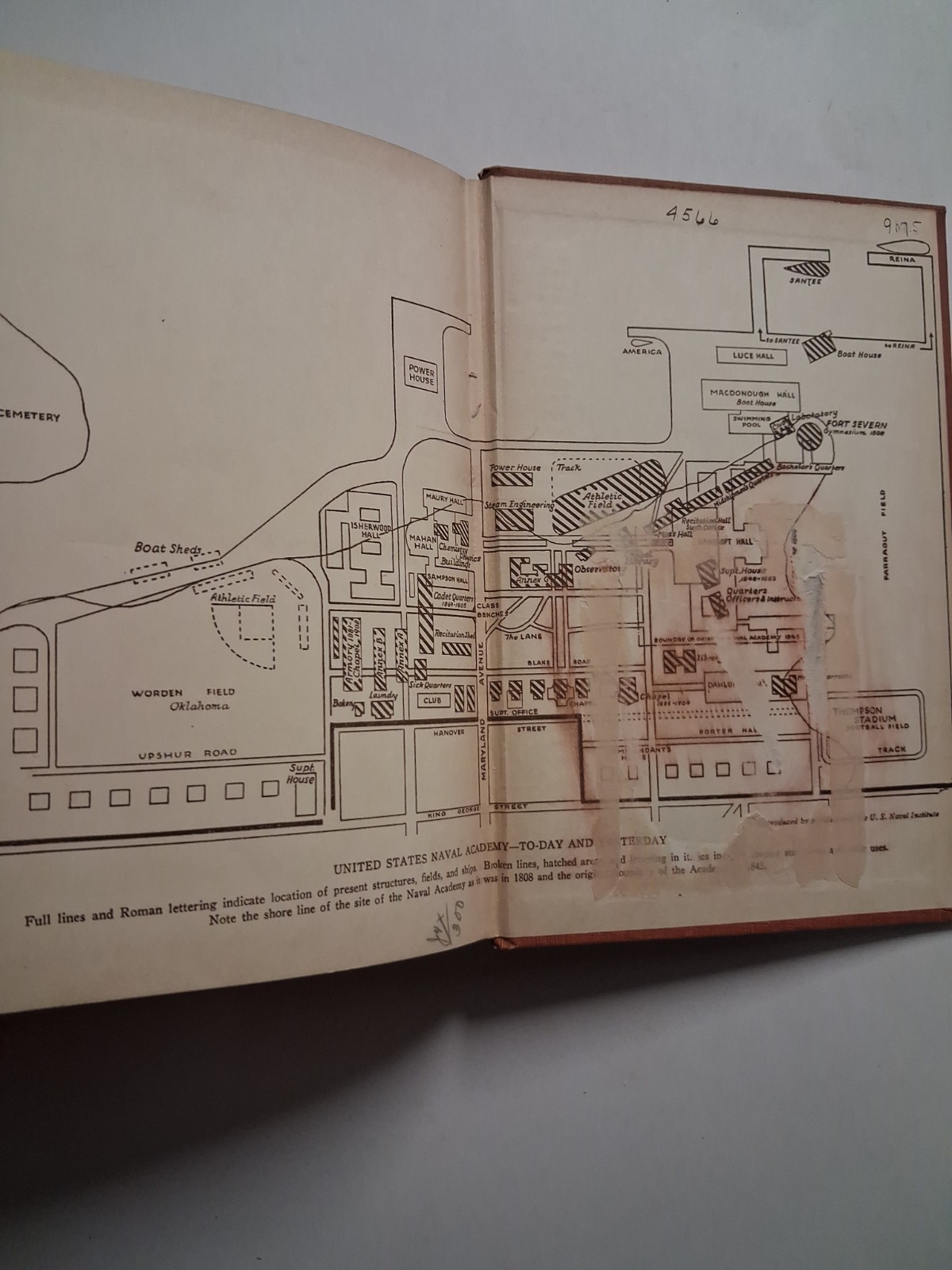 1937 Annapolis WILLIAM OLIVER STEVENS Local History Vintage