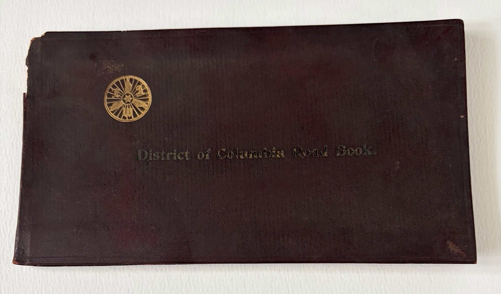 1897 District Of Columbia Bicycle Road Book w/ Maps American Wheelmen Cyclists