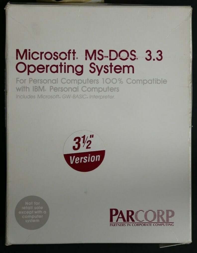 ?VINTAGE COMPUTER MICROSOFT 3.3 GW BASIC MS DOS GUIDE REFERENCE NO SOFTWARE?