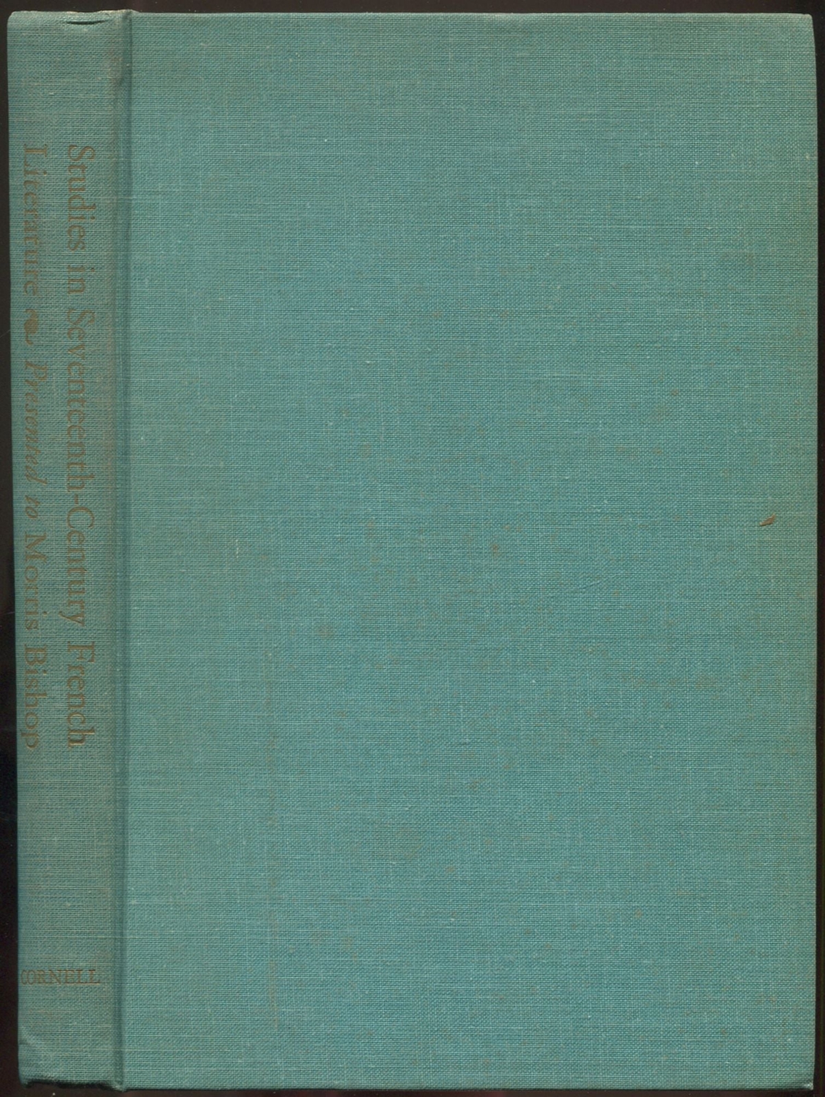 Jean-Jacques DEMOREST / Studies in Seventeenth-Century French Literature 1st ed