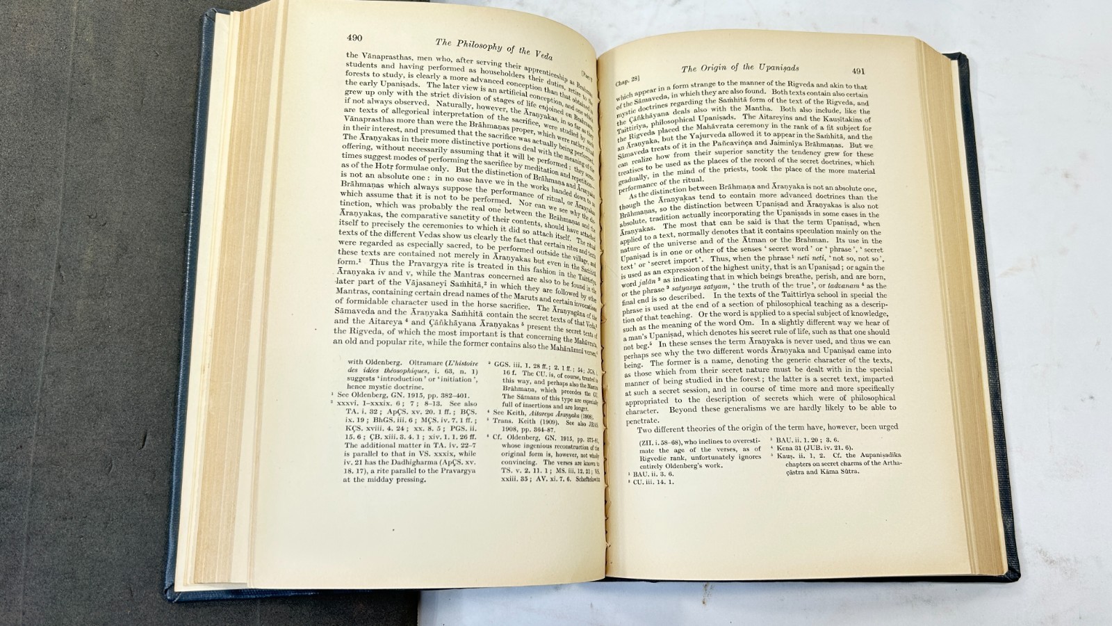 The Religion and Philosophy of the Veda and Upanishads by Arthur – 2 volumes