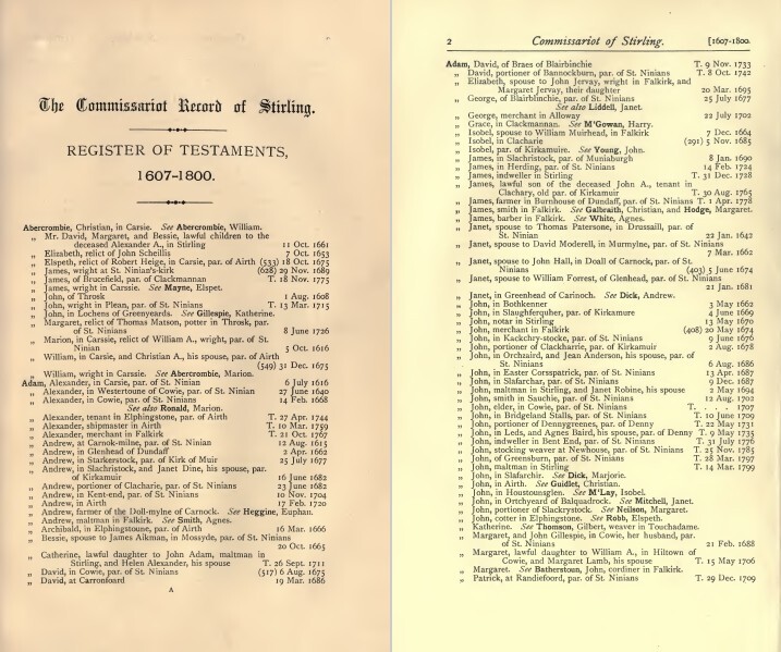 Scotland Scottish Records – Birth Marriage Death Burials – 52 Old Volumes on USB