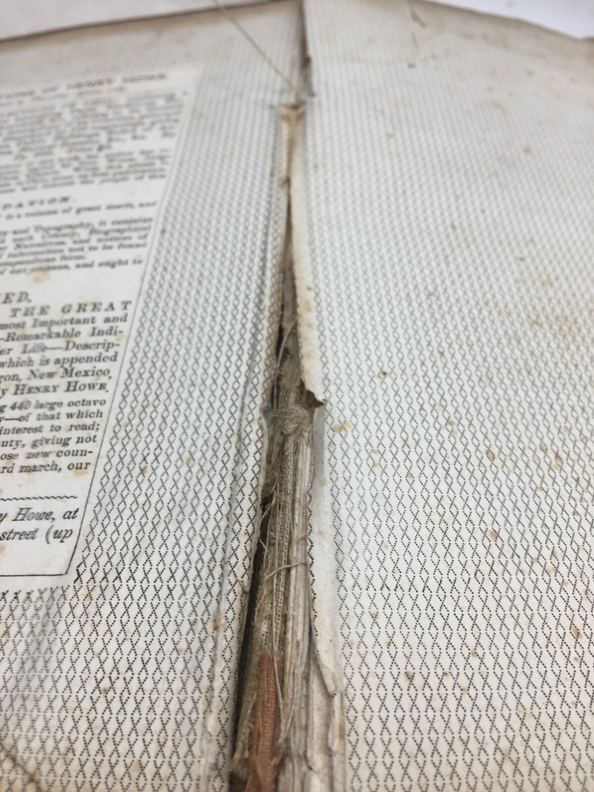 The Great West by Henry Howe Vol 1 1851 Henry Howe Cincinnati OH DAMAGED