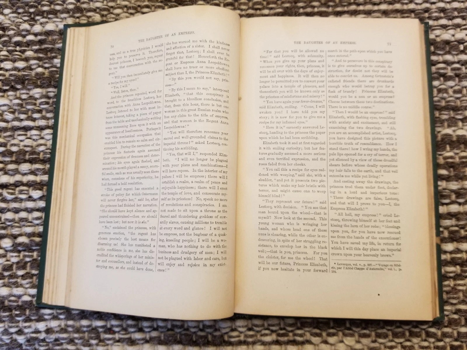 The Daughter of an Empress L. Muhlbach Translated by Nathaniel Greene HC 1867