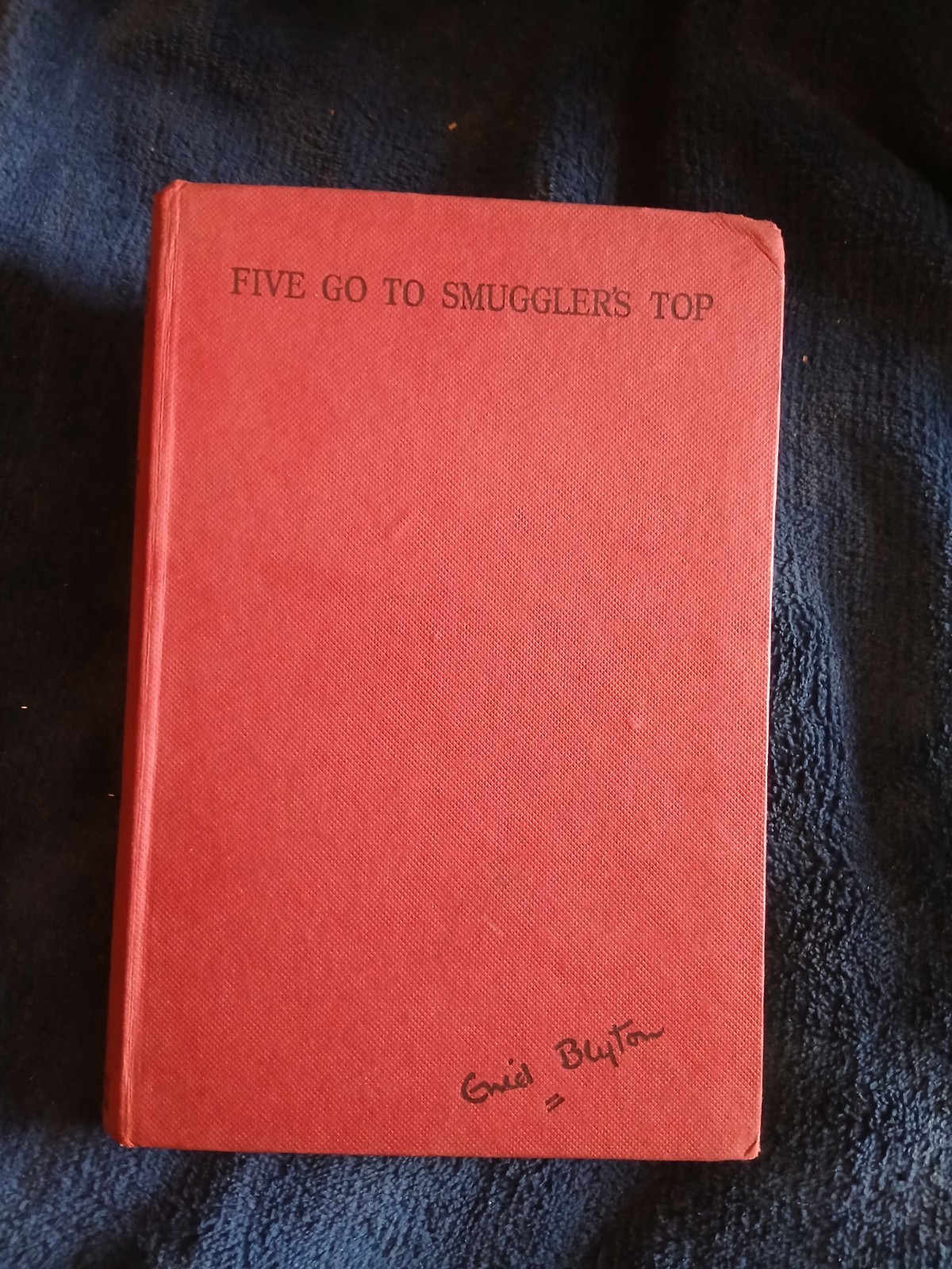 Five Go To Smugglers Top Enid Blyton 4th Impression 1950 (36)