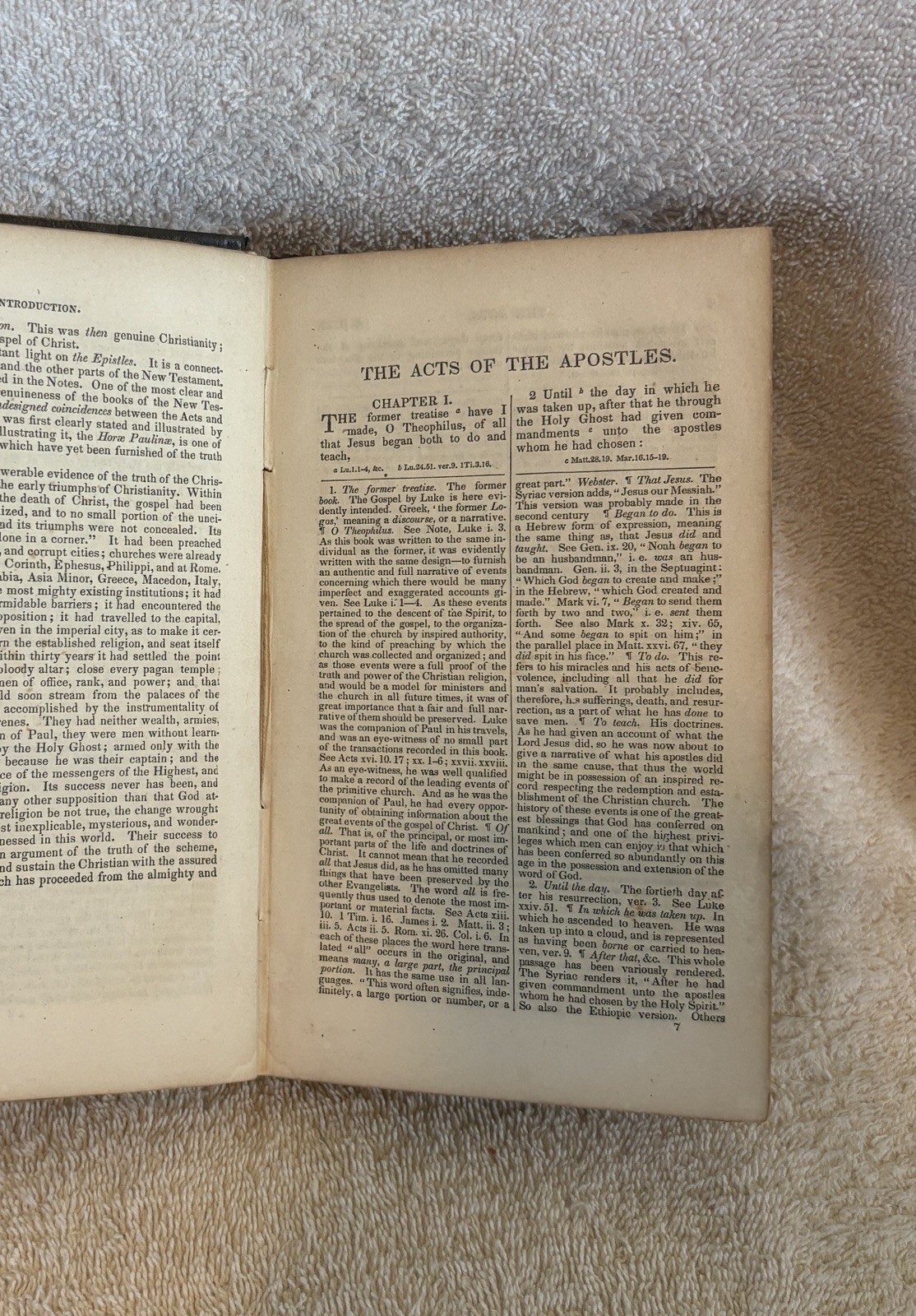 NOTES, EXPLANATORY & PRACT, ON THE ACTS OF THE APOSTLES by Albert Barnes HC 1841