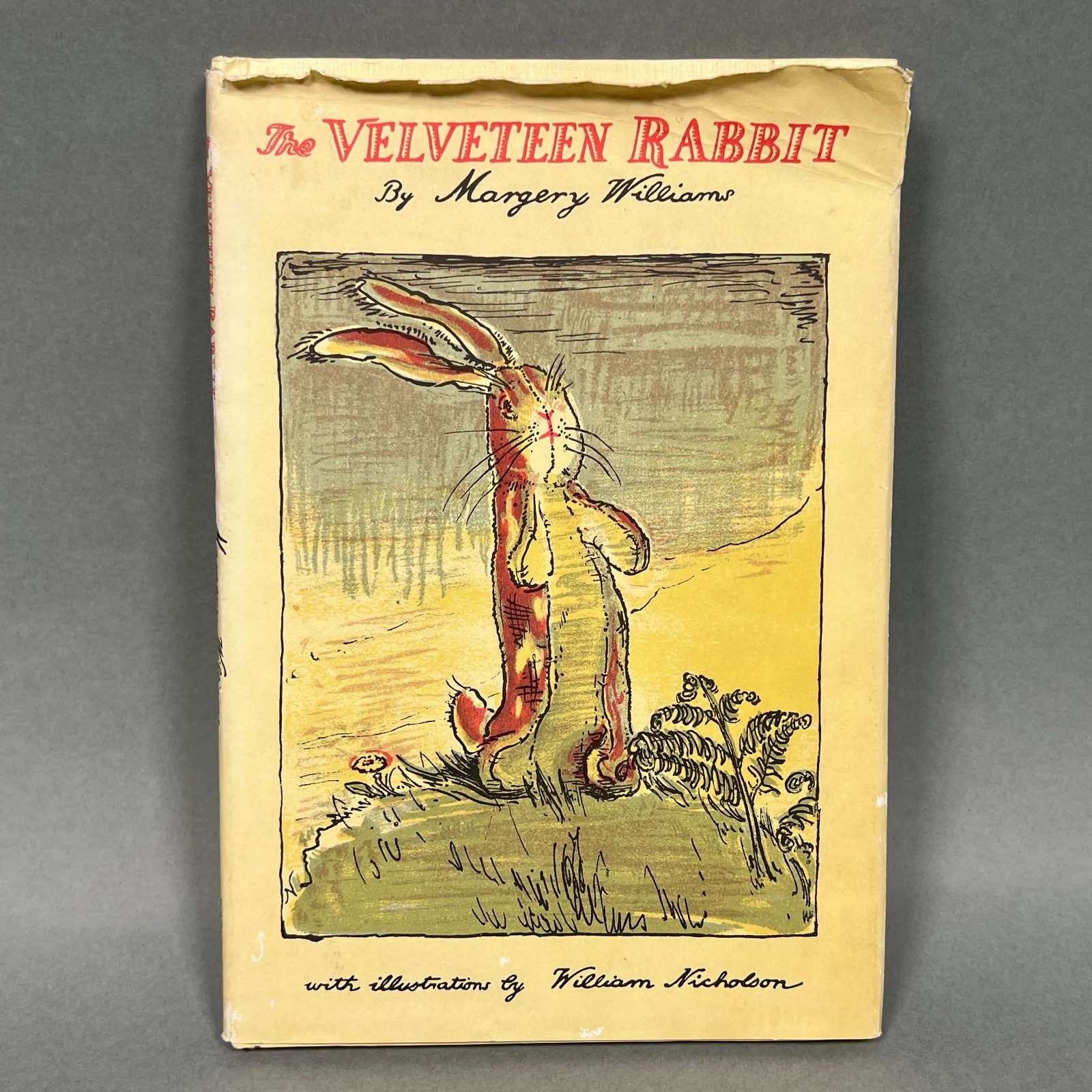VTG The Velveteen Rabbit Margery Williams Hardcover w/DJ 1st edition 18th print