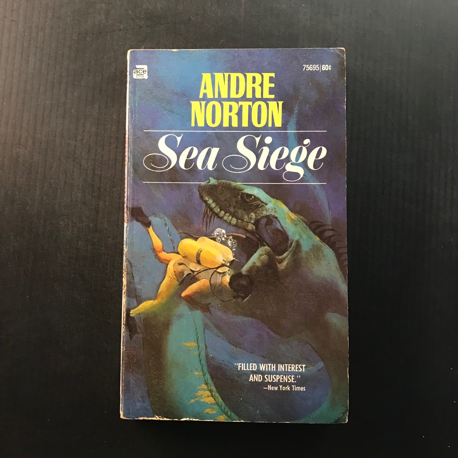 Sea Siege Andre Norton Ace Books 1971 Science Fiction Paperback