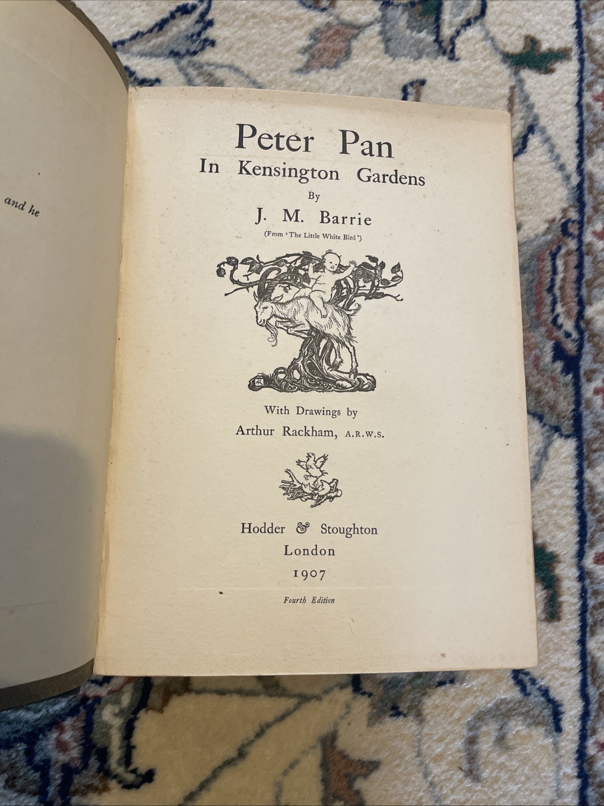 Peter Pan In Kensington Garden 1907
