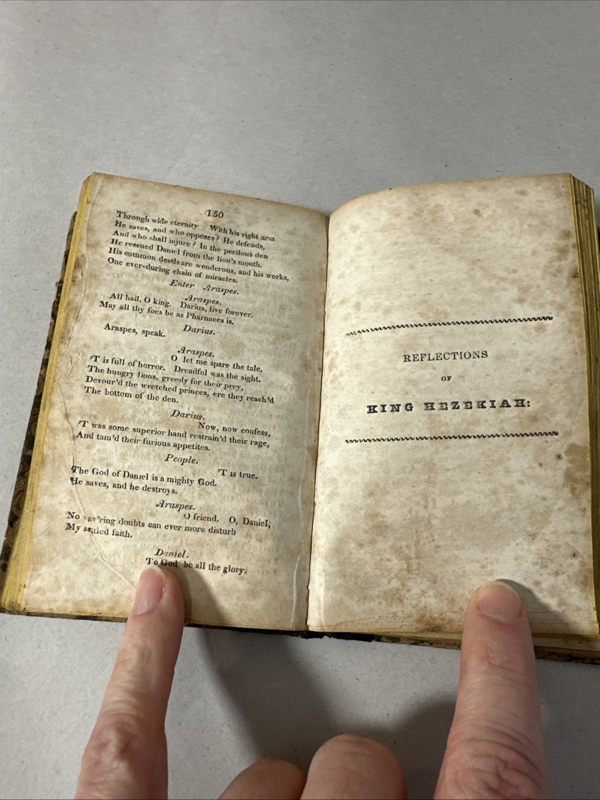 Sacred Dramas by Hannah More 1826 Rare Book from Princeton Press D.A Borrenstein
