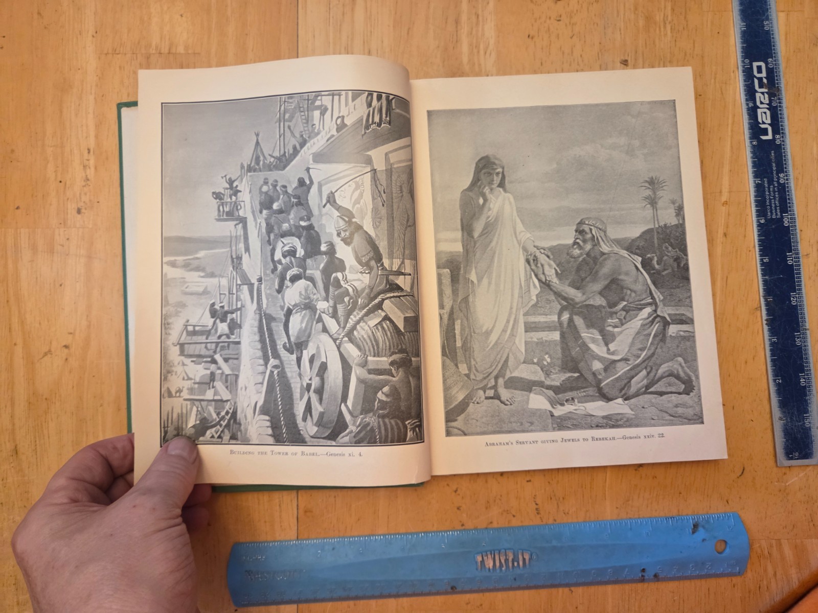 Bible Pictures by Charles Foster – 1914 A. J. Holman Hardcover