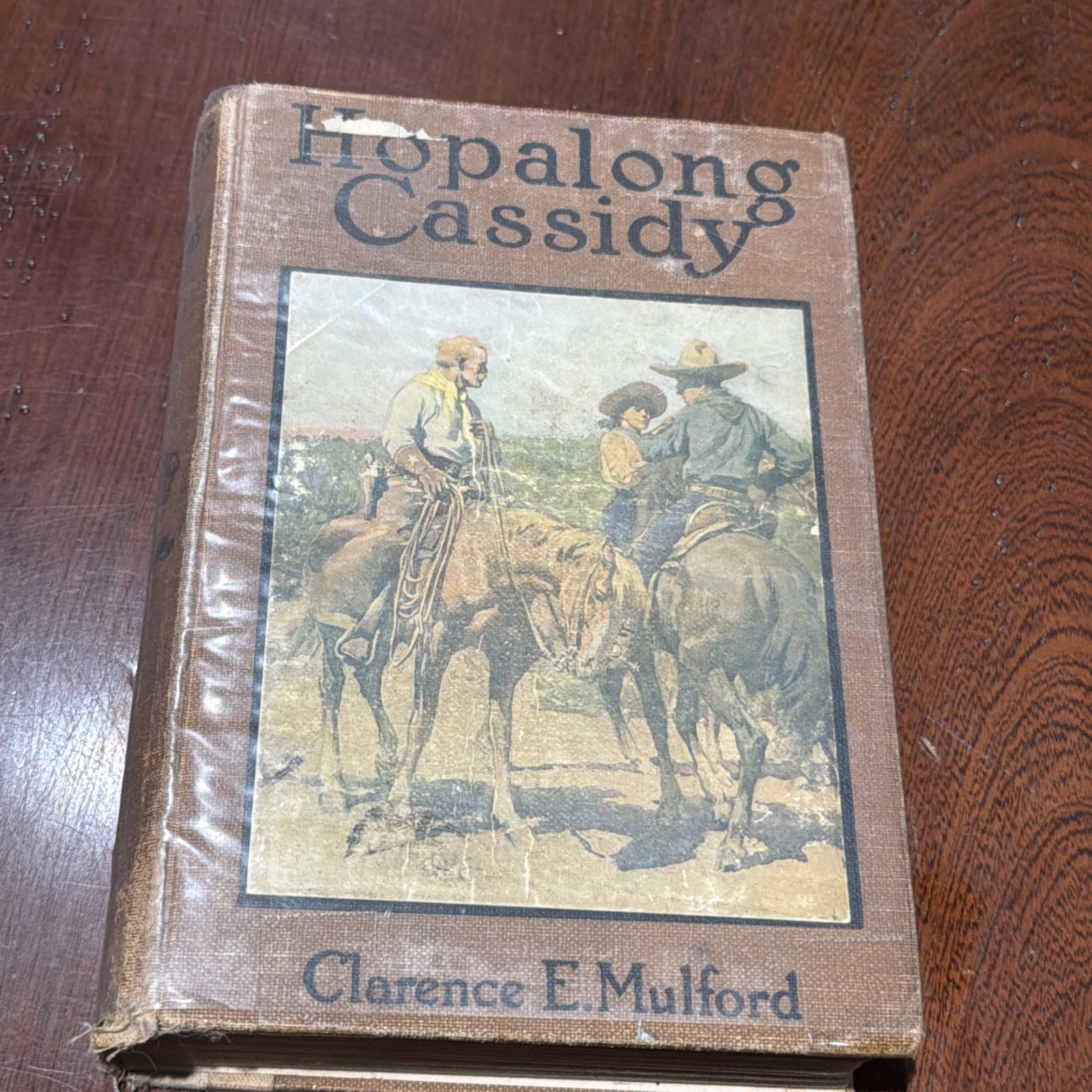 Hopalong Cassidy by Clarence E. Mulford 1911 HC Cowboy Novel