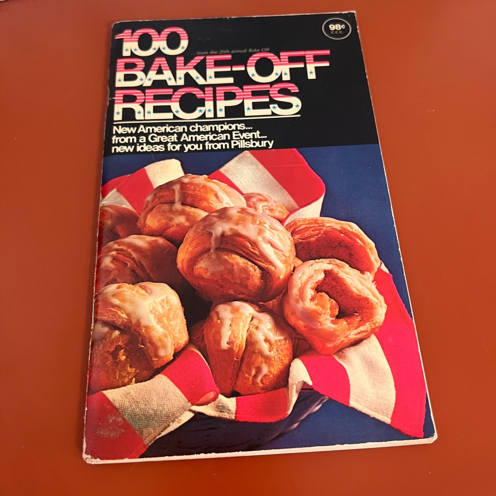 Vintage 1969 Pillsbury 100 Bake-Off Recipes Cookbook 20th Anniversary Edition