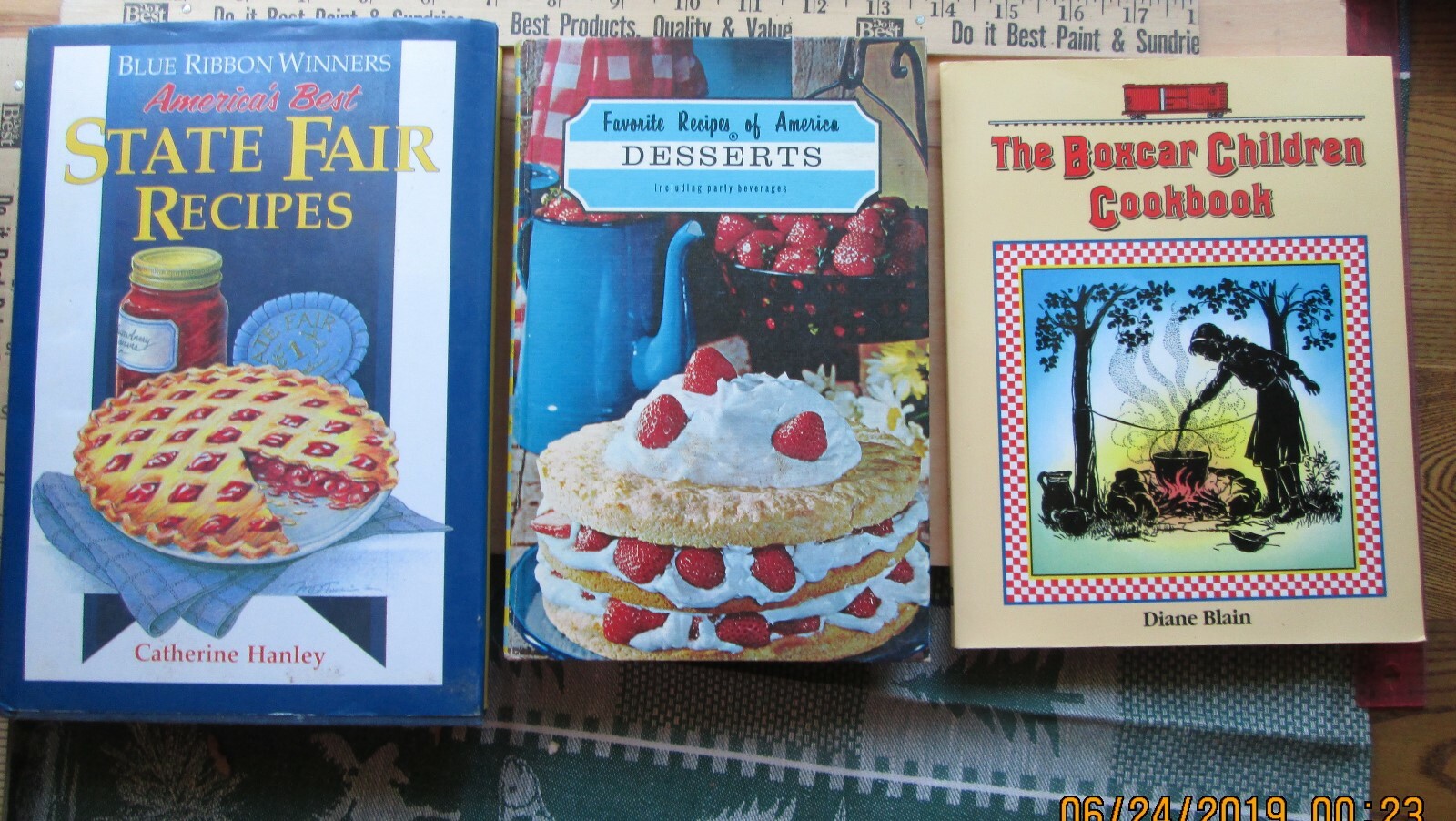 america desserts cookbook – boxcar children cookbook – blue ribbon cookbook