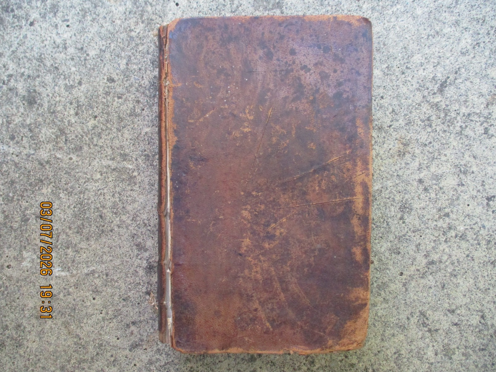 Tables of Interest, John Thomson, 1804, Signed by the Author, Cover detached
