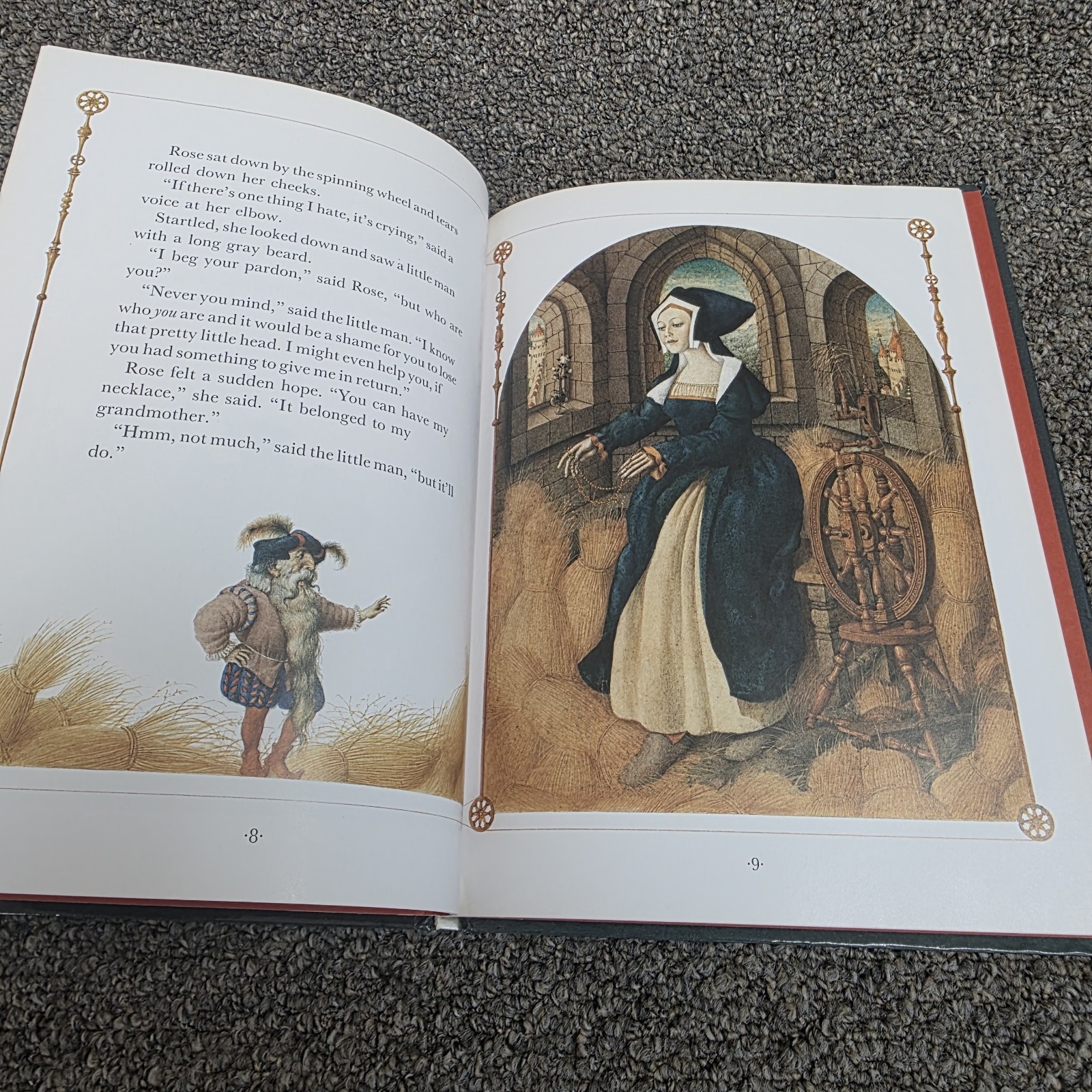 Brothers GRIMM, Gennady Spirin / Rumpelstiltskin 1st Edition 1991