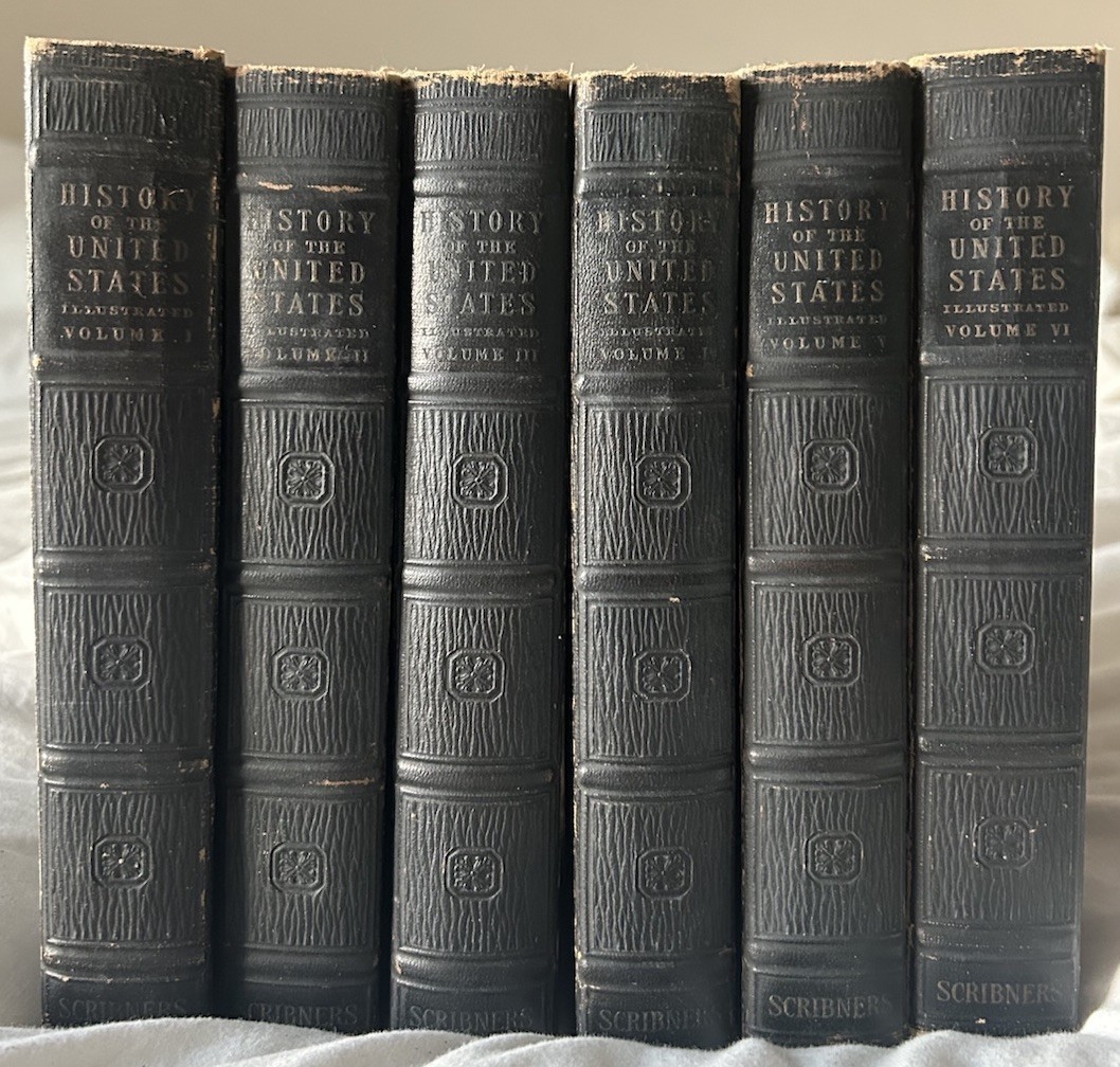 History of the United States Illustrated 6 Volume Set E. Benjamin Andrews 1927