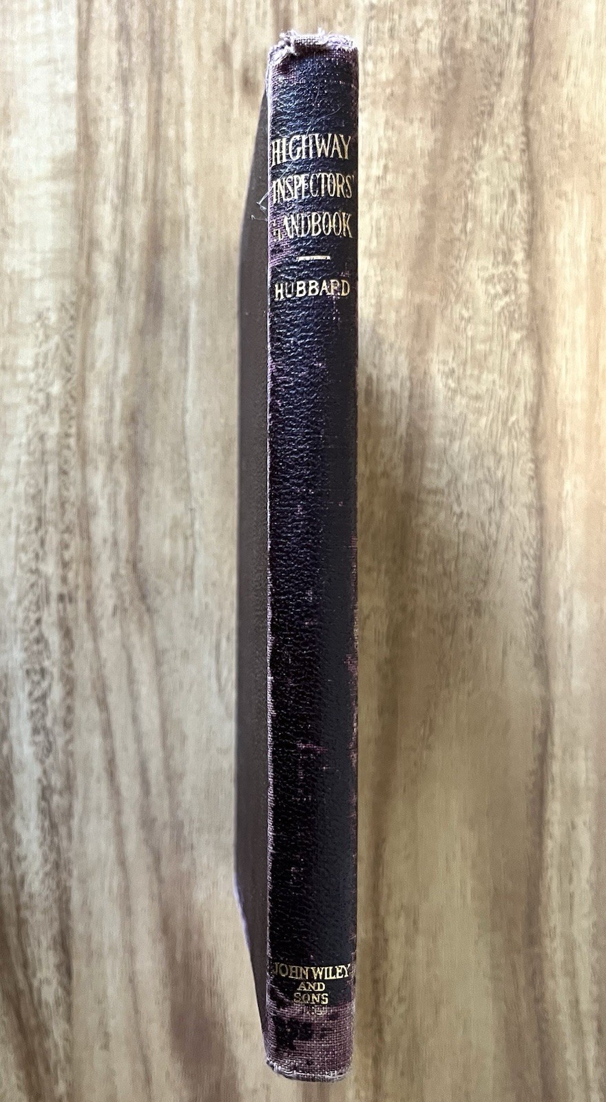 1919 Highway Inspectors Handbook Prevost Hubbard Civil Engineering Wiley