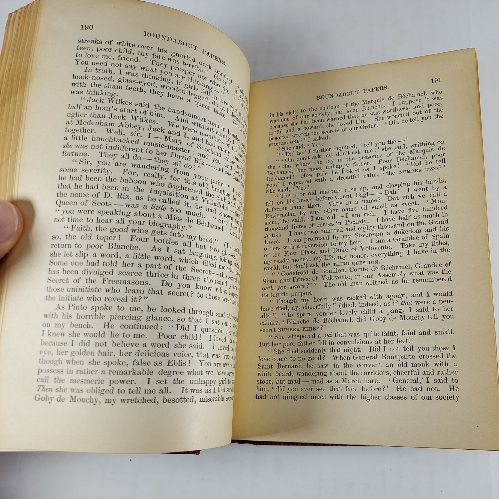 Roundabout Papers by William Makepeace Thackeray, Illustrated HC Aldine Book Pub
