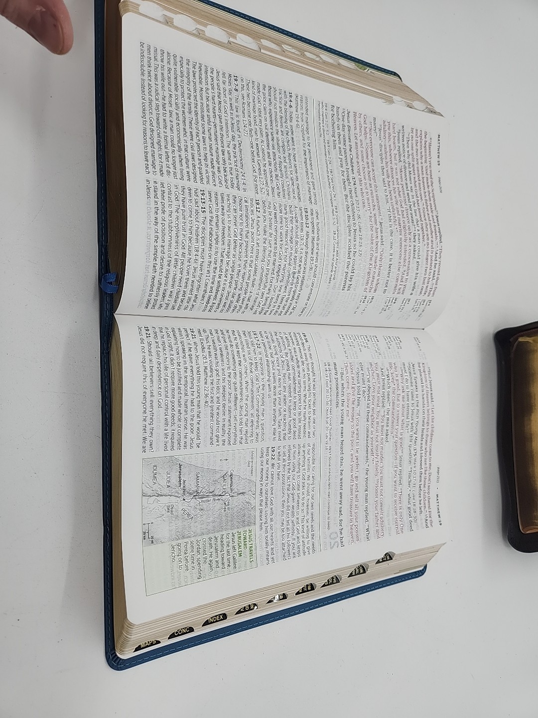 Life Application Study Bible Third Ed Imitation Leather Old New Testament Nice!