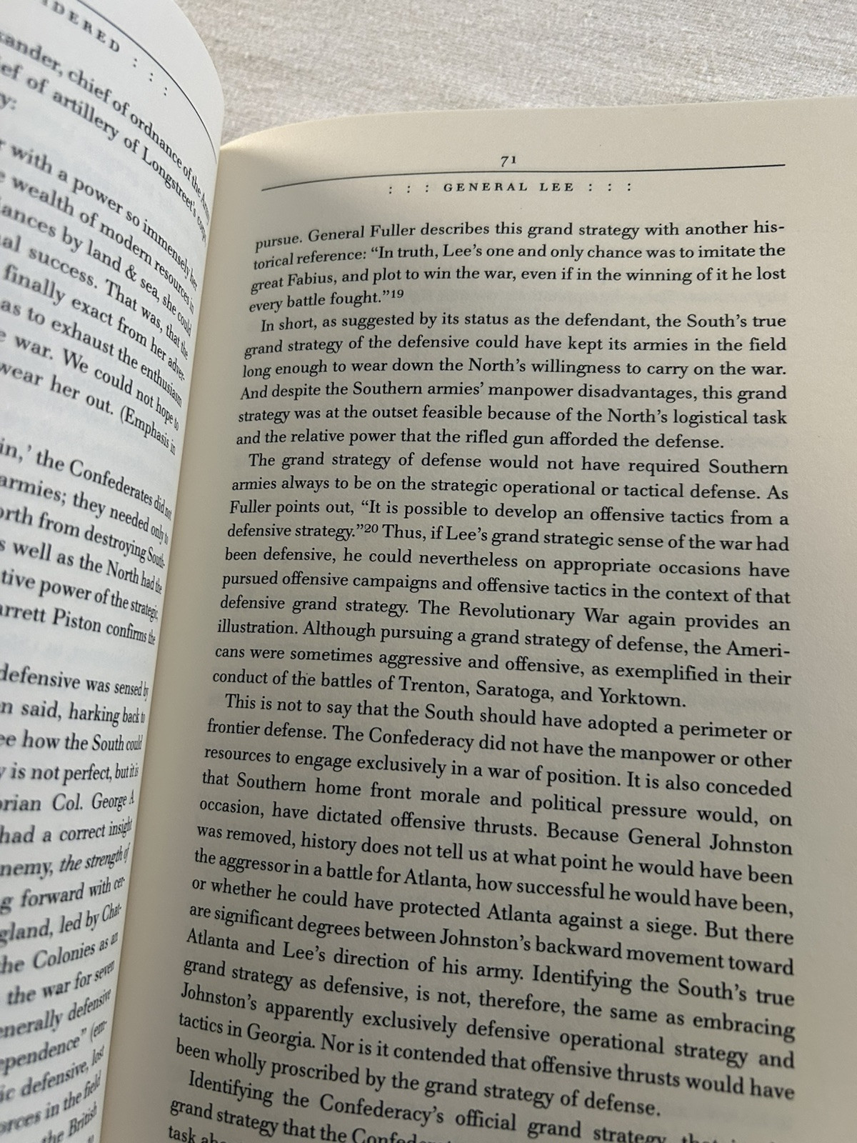 Alan T Nolan / LEE CONSIDERED General Robert E Lee and Civil War History 1st Cw2