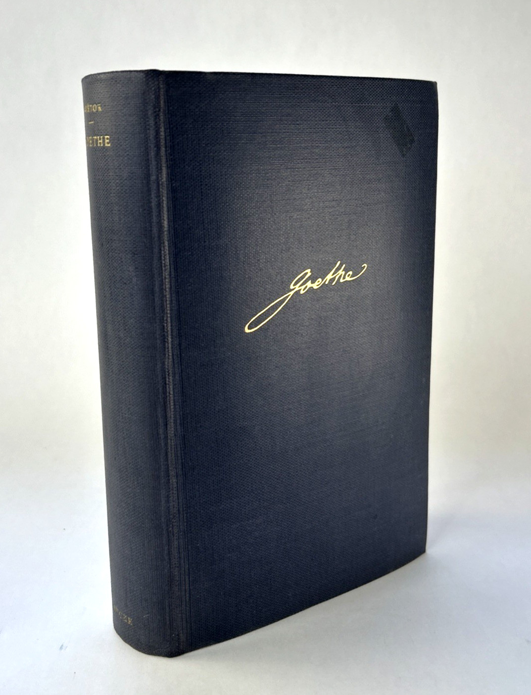 Goethe The Poet 1949 Karl Vietor 1st Ed Hardcover German Rare Good