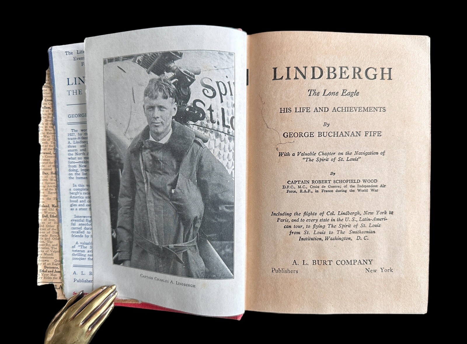 Lindbergh The Lone Eagle by George Buchanan Fife AL Burt Co