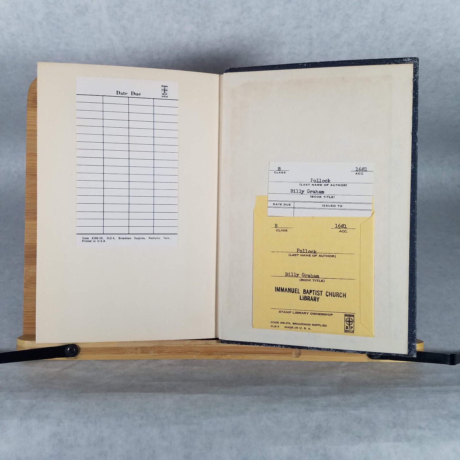 Billy Graham: The Authorized Biography – 1966 Hardcover by John Pollock